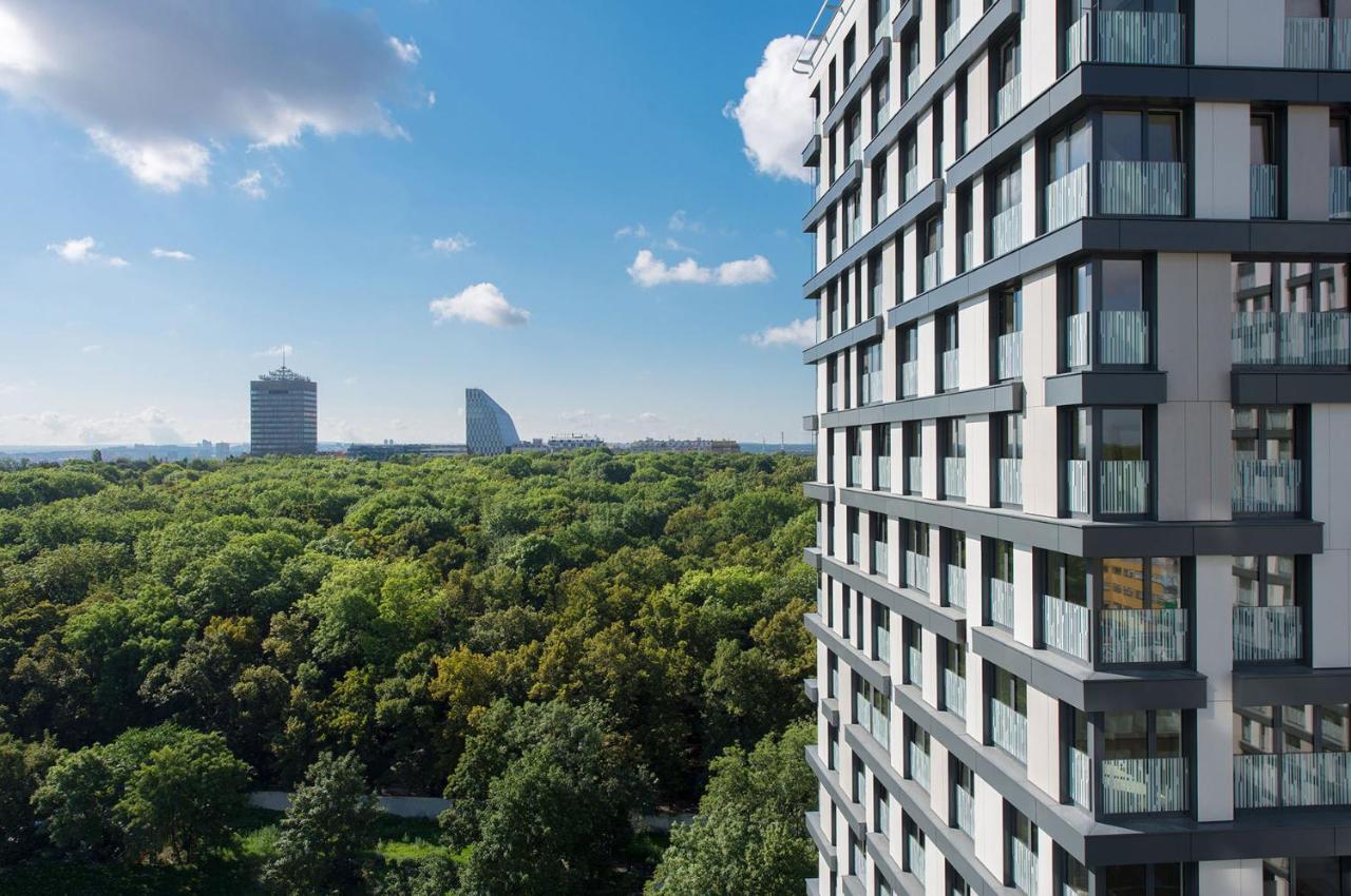 Centrum Park Apartment Praga Esterno foto